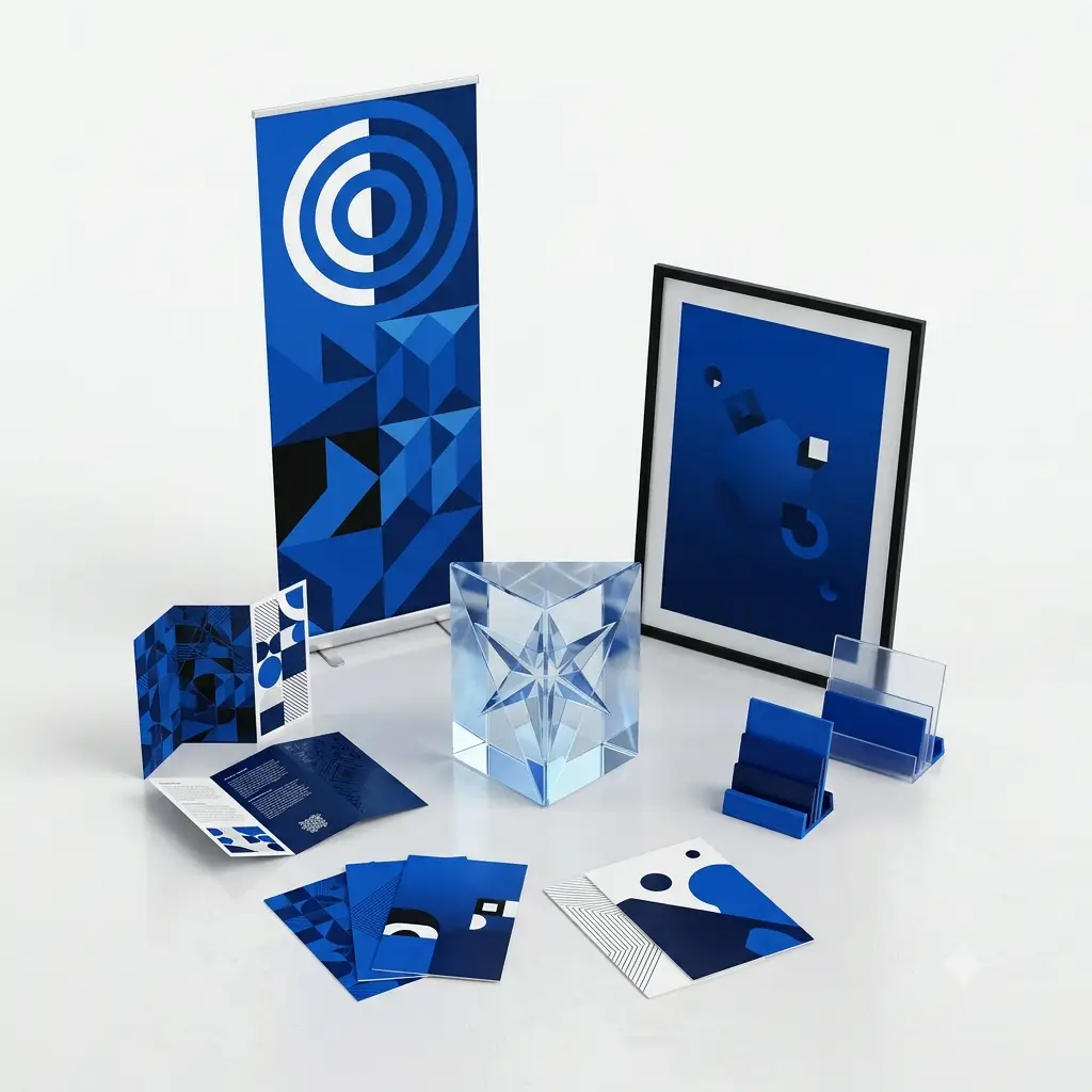 Custom branding and promotional materials for businesses