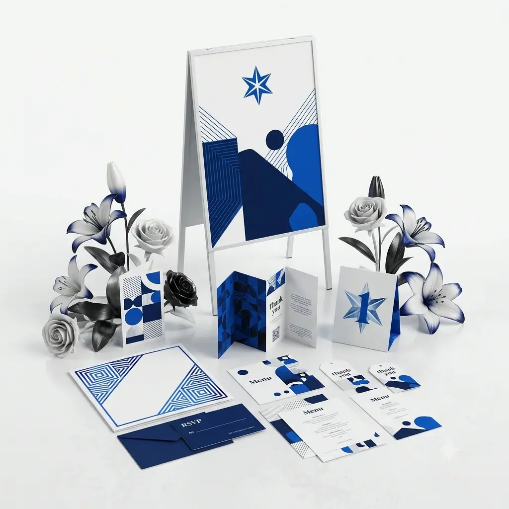 Custom printing for events and wedding stationery